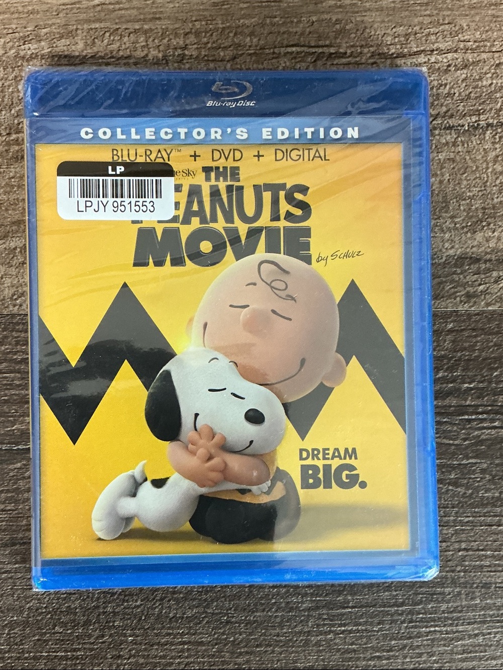 The Peanuts Movie Collector's Edition Blu-ray + DVD - Yellow Cover